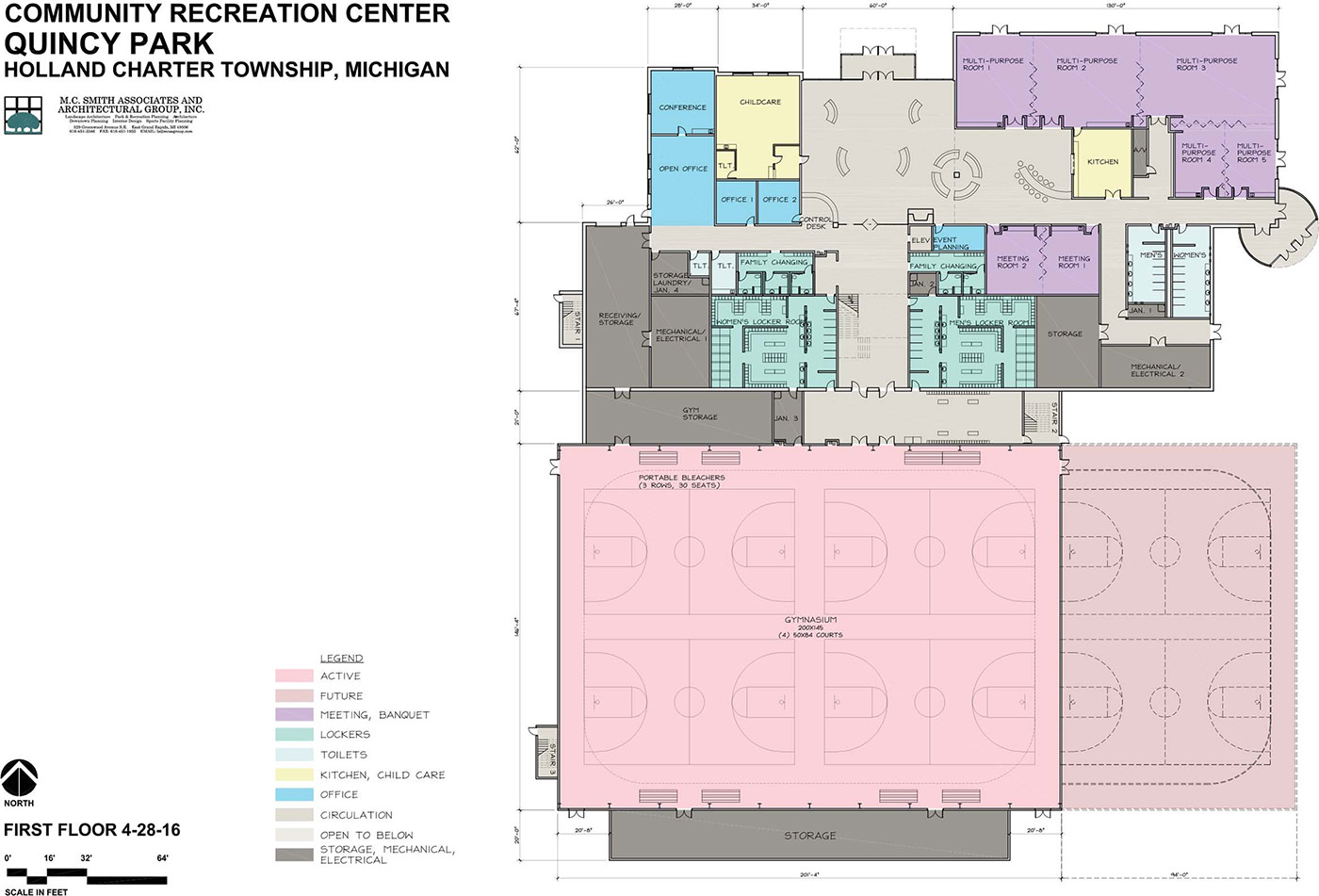 QUINCY PARK COMMUNITY RECREATION CENTER, HOLLAND CHARTER TOWNSHIP, MICHIGAN